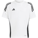 adidas Tiro24 Fußballtrikot Kinder - white/black 152