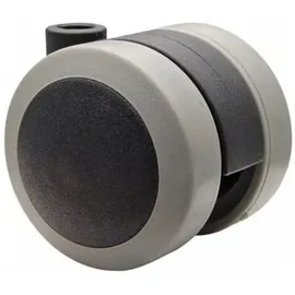 Wagner Möbelrollen Set / 50 mm, Softlauffläche, Tragkraft 50 kg/Rolle - Durchmesser Ø Anschraubplatte 42 x 42 cm, 2 mit - 01222304