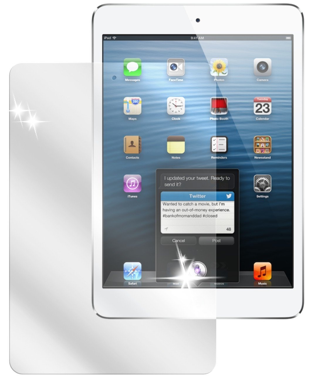 dipos I 3X Schutzfolie klar kompatibel mit Apple iPad Mini 4 (2015) Folie Displayschutzfolie