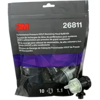 3M HVLP Hochleistungsdüsenkopf Set für Druckbecher, 26811, Größe 1.1,