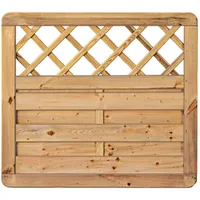 Tetzner & Jentzsch Sichtschutzelement 100 x 90 cm grün Holz