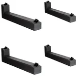 feueranker PV-Aufständerung Wattstone 10° Grad Feinbeton mit Zubehör 2 PV-Modul Ost-West