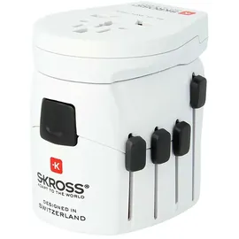 SKROSS Reiseadapter Weiß