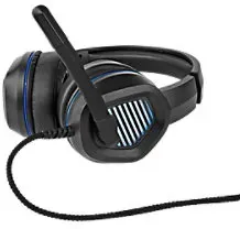 Nedis Kabelgebundenes Gaming-Headset GHST410BK Schwarz