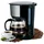 Alpina Kaffeemaschine Filtermaschine 1,25L/10 Tassen schwarz/grau