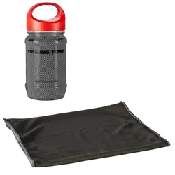 Instant Cooling Towel Handtuch schwarz