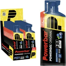 Powerbar PowerGel Original Black Currant mit Koffein 24 x 41 g
