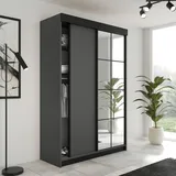 kier furniture Schiebetürenschrank Lamaro 138 x 205 x 59 cm Grau