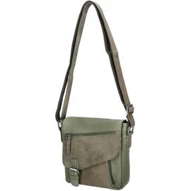The Skandinavian Brand Damen Leder Schultertasche Mixed Farbsortierung 40-grün