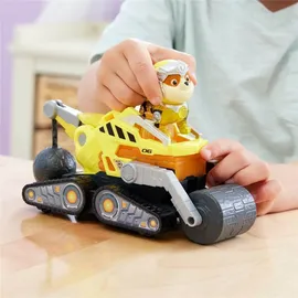 Spin Master Spin Master, Paw Patrol Der Mighty Kinofilm, Superhelden-Basis-Fahrzeug von Rubble (6067511)