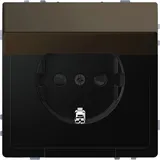 Merten Schuko-Steckdose Anthrazit 1 St.