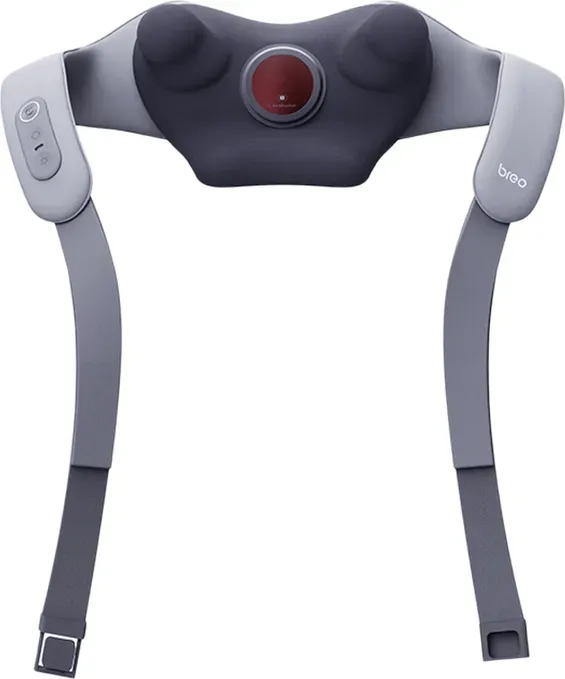 Breo N6 Mini Nackenmassagegerät mit Heizfunktion, elektrisches Nacken- und Schultermassagegerät, Tiefenmassage für Zuhause, Geschenke zur Muskelentspannung