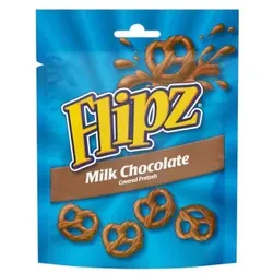 Flipz Milk Chocolate Covered Pretzels 90g