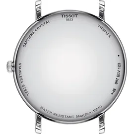 TISSOT Everytime Gent Herrenuhr silber Quarz Saphirglas 40mm