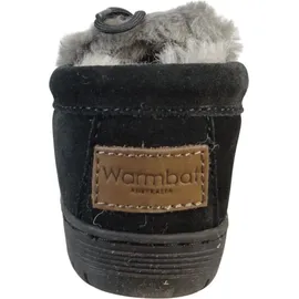 WARMBAT Australia Damen Moccasins Halbschuhe Koala KLA3410 Schwarz - Schwarz - 38