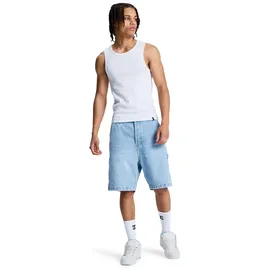 DC Shoes "Baggy", Herren, Gr. 33(M/L), blau (indigo light), Obermaterial: 75% Baumwolle, 25% Baumwolle., Hosen Bermudas