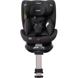 XOMAX G409 Kindersitz drehbar 360°, Standfuß, ISOFIX I mitwachsend I 0-36 kg, 0-12 Jahre, Gruppe 0+/1/2/3, 5-Punkt-Gurt, 3-Punkt-Gurt I Bezug waschbar I ECE R129