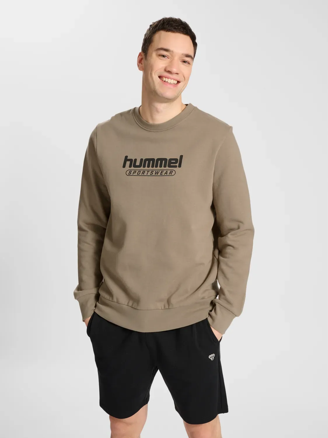 Hmlbooster Sweatshirt - Braun - XL