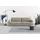 TRENDMANUFAKTUR Big-Sofa TRENDMANUFAKTUR "Bourbon Mega, bequem, viel Platz, Breite 264cm", grau (taupe grau), B:264cm H:84cm T:126cm, 100% Polyester, Sofas, Big-Sofa, extra tiefe Sitzfläche, wahlweise mit Sitztiefenverstellung bestellbar
