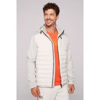 Camp David Herren, Softshelljacke im Materialmix mit Kapuze+ Shell XXXL - 3XL