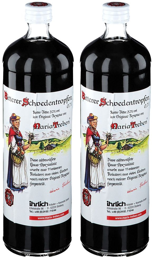 Maria Treben® Bitterer Schwedentropfen 32% vol.