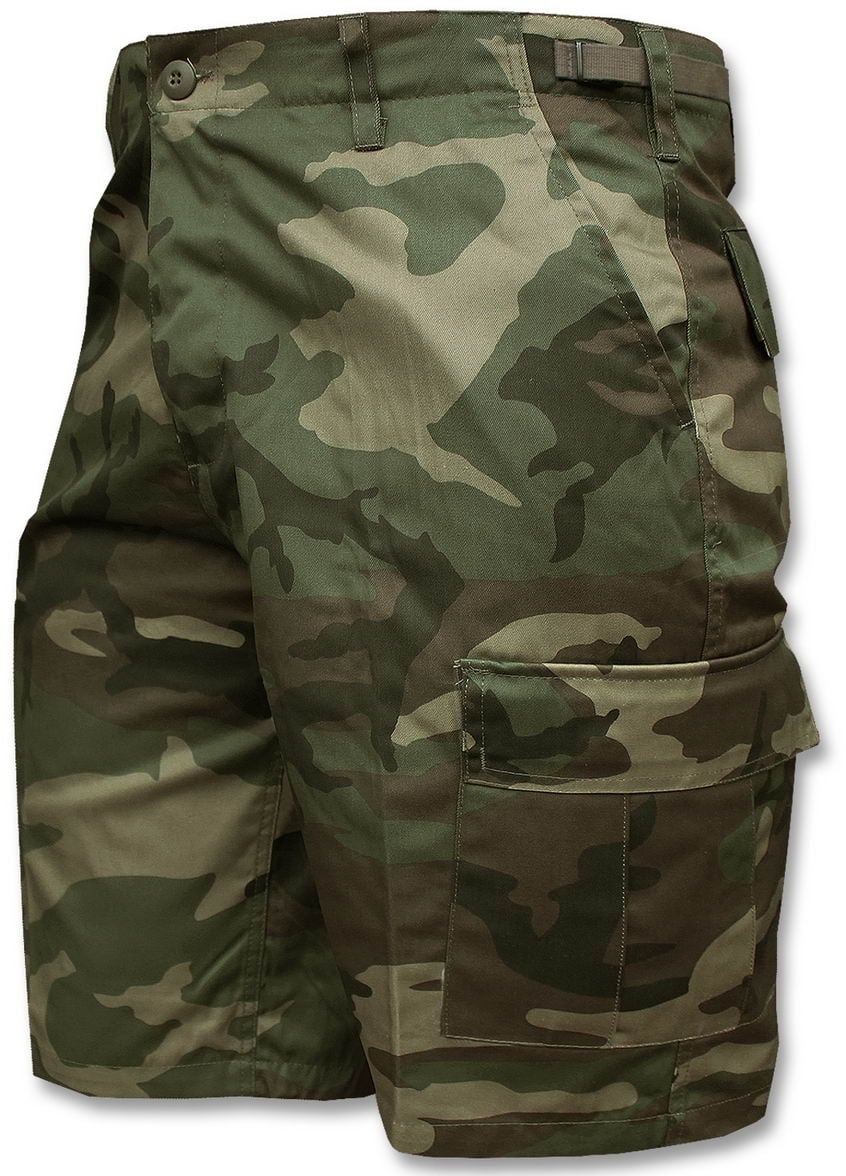 Mil-Tec BDU Bermuda woodland, Größe XL