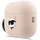 OEM Karl Lagerfeld Silikonhülle mit Chaupette-kopf-motiv für AirPods Pro 3, Pink