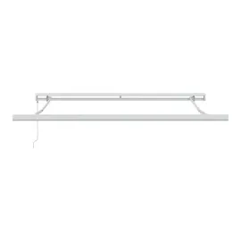 vidaXL Markise Einziehbar Anthrazit und Weiß 3x2,5 m Stoff & Aluminium