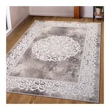 MY HOME Teppich Dafna, rechteckig, Höhe: 9 mm, Orient-Optik, Vintage Design, Kurzflor, pflegeleicht, dezenter Glanz beige 200 cm x 300 cm x 9 mm