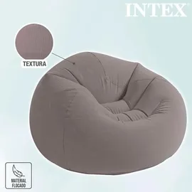 Intex 68579NP BEANLESS BAG Sessel (L x B x H) 114 x 114 x 71cm Grau