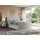MKS boxspringbett KING VELEN 160/200 Hellgrau Struktur - H3