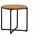 Apple Bee Condor Loungetisch 54cm Aluminium schwarz/Teak