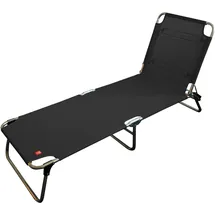 Fiam  Fiam Amigo Dreibeinliege 190 x 58 x 29 cm schwarz klappbar