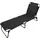 Fiam  Fiam Amigo Dreibeinliege 190 x 58 x 29 cm schwarz klappbar