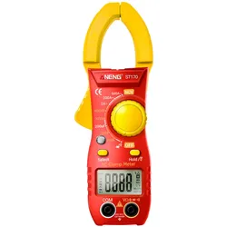ANENG ST170 Smart Clamp Meter 1999 Zählt Auto-Ranging Digital Multimeter LCD-Bildschirm AC DC Spannung rot