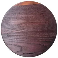 NATUREHOME Pizzateller Pizzateller rund, div Modelle, (1 St), nachhaltig, langlebig, lebensmittelecht beige Ø 22 cm x 22 cm x 22 cm