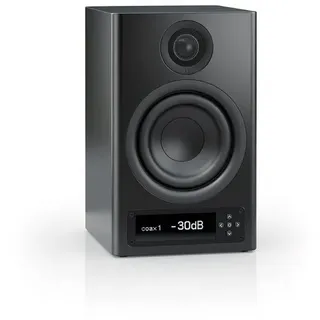 Nubert nuPro XS-3000 RC Regal-Lautsprecher (440 W, X-Room Calibration, Nubert X-Remote) schwarz