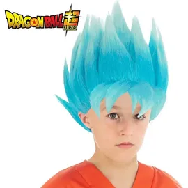 Chaks - Goku Super Saiyajin Gott Perücke Kinder, offizielles Dragon Ball Anime Kostüm Accessoire für Karneval & Halloween
