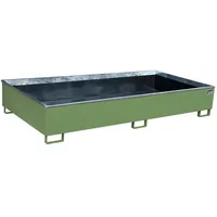 Bauer Südlohn Regalwanne mit PE-Einsatz RW 2700-3 PE, lackiert,