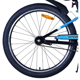 Volare Sportivo 24" RH 31 cm blau 1-Gang Rücktrittbremse