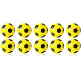 Kübler Sport Tischfußball Kickerbälle, farbig, 10er-Set, Gelb / Schwarz - Gelb / Schwarz