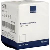 Abena Vlieskompressen 4-lagig unsteril 7.5x7.5cm
