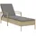 vidaXL Sonnenliege 63 x 200 x 81 cm Beige