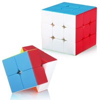 Maomaoyu Zauberwürfel Geschenkset Speed 3x3x3+2x2 Magischer Würfel Puzzle(Stickerless)