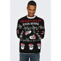 Only & Sons Pullover in Schwarz, S