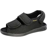 Fischer Ortho, Unisex Flache Hausschuhe offen, Schwarz (schwarz 222), N13985, 47 EU