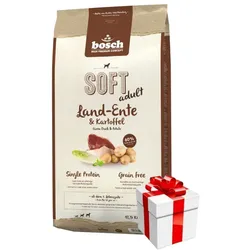 Bosch Soft Adult Duck & Kartoffeln 12,5 kg+Überraschung für den Hund