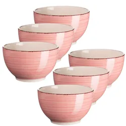 Mäser Müslischalen-Set, Steingut Lumaca