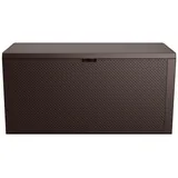 bricoline Emily 270L Kunststoff-Gartenbehälter Braun