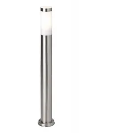 Brilliant Außenstandleuchte Edelstahl 80,0 cm E27 10 W silber
